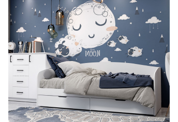 Ліжко "Комфорт" з шухлядами Mebel Star