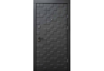 Входные Двери Онтарио софт черный Qdoors