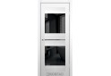 Межкомнатные Двери AL-07 BLK Super PET Korfad ПВХ плёнка